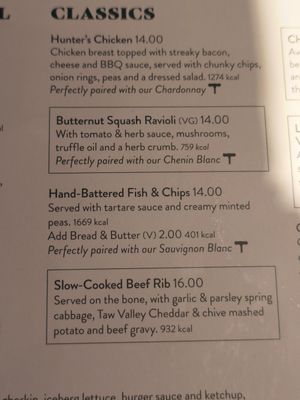 Sorry for the meat options at Pen & Wig in Cardiff