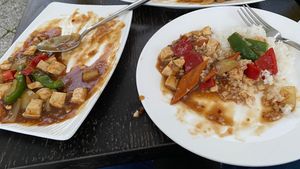 Spicy Tofu at Asian Peking in Bled