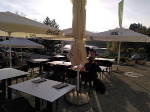 The view at Asian Peking in Bled