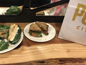 Vegan raw wraps  at Pixie Retreat - Pearl in Portland