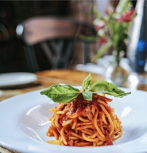 Gluten free pasta!!! at Acqua in New York City