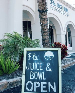 FLa Juice and Bowl Jax Beach at Fla Juice & Bowl in Jacksonville Beach