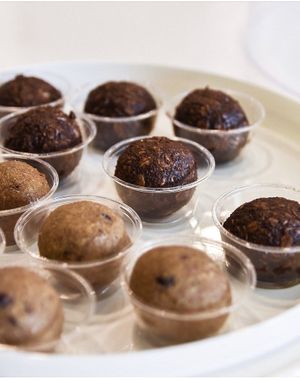 Vegan/Gluten Free Peanut Butter and Almond Butter Bites at Fla Juice & Bowl in Jacksonville Beach