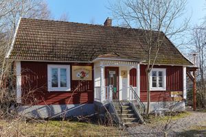 The main house at Mormors Bakeri in Karlshamn