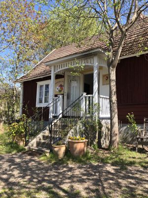 outside   at Mormors Bakeri in Karlshamn