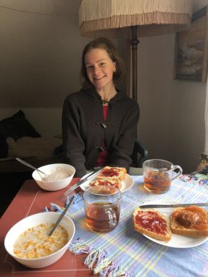 breakfast   at Mormors Bakeri in Karlshamn