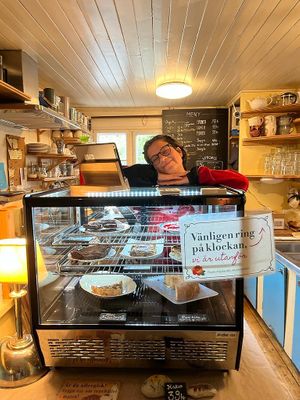 inside   at Mormors Bakeri in Karlshamn