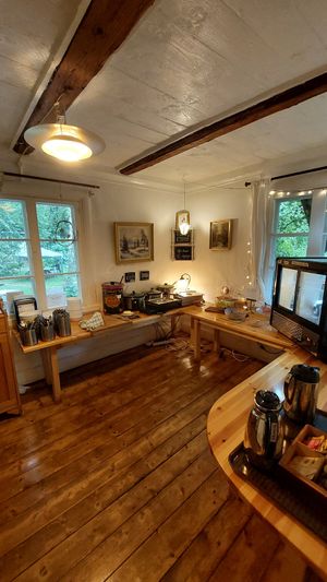 All you can eat buffet at Mormors Bakeri in Karlshamn