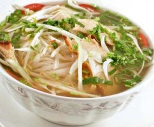 No1 noodle soup at Loving Hut - Maria Kuhn Gasse in Vienna