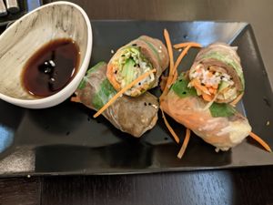 Saigon Rolls at Loving Hut - Maria Kuhn Gasse in Vienna