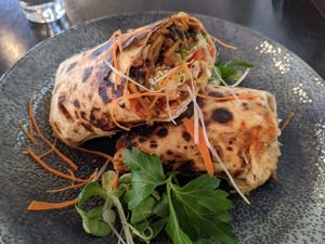 Kebab wrap #Veganuary at Loving Hut - Maria Kuhn Gasse in Vienna