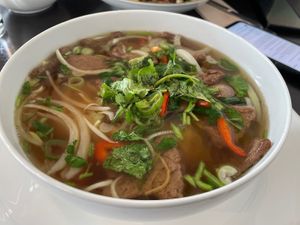 Pho with mock beef  at Loving Hut - Maria Kuhn Gasse in Vienna