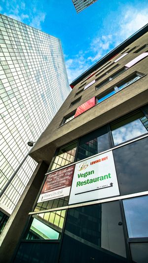 Loving Hut Wienerber stayed next of Twin Tower, Business Park Vienna.
 at Loving Hut - Maria Kuhn Gasse in Vienna