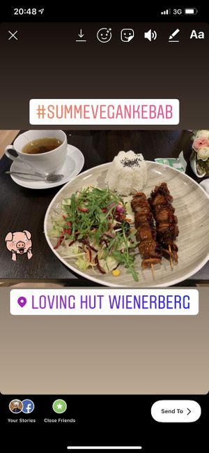 Happy summer ❤️🌱 at Loving Hut - Maria Kuhn Gasse in Vienna