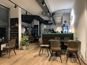 Stylish, clean and new restaurant  at Loving Hut - Maria Kuhn Gasse in Vienna