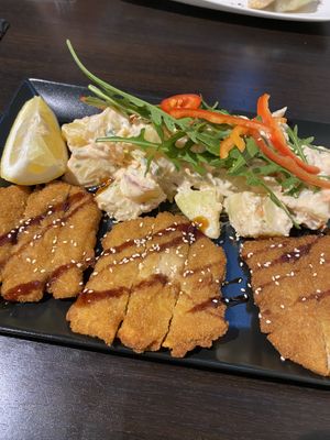 Wiener Schnitzel at Loving Hut - Maria Kuhn Gasse in Vienna