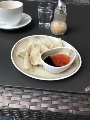 Korean Dumplings  at Loving Hut - Maria Kuhn Gasse in Vienna