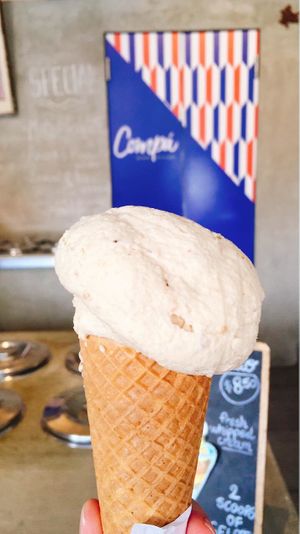 Hazelnut at Il Melograno Gelateria in Fitzroy