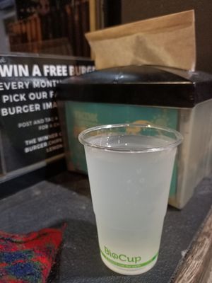 Homemade Lemonade at BayGer in Byron Bay