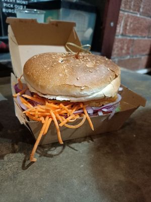 Just Fish Burger at BayGer in Byron Bay