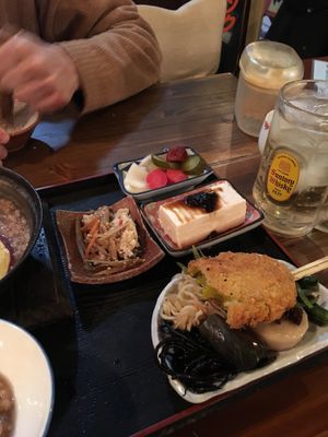 Pumpkin croquette was delicious  at Sawa in Osaka