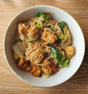 Vegan Pad Kee Mao with Tofu at Camile in Clontarf