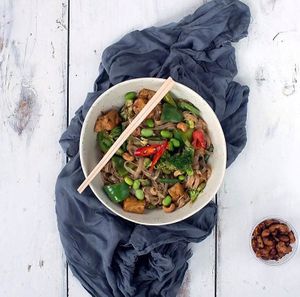 Vegan Pad Thai
 at Camile in Clontarf