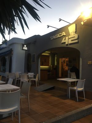 Cute place at Tasca 42 in Moraira