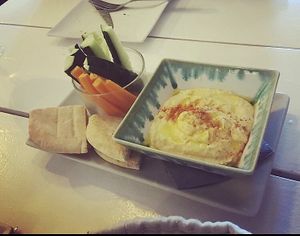 Hummus at Tasca 42 in Moraira