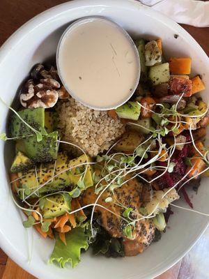   at The Garden Café in Granada