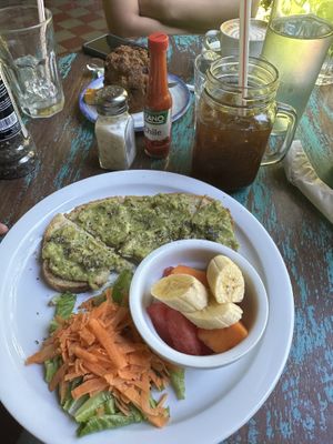   at The Garden Café in Granada