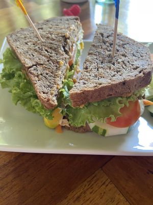   at The Garden Café in Granada