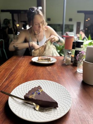   at The Garden Café in Granada