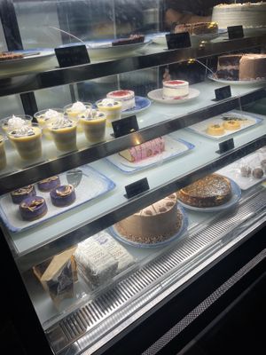 Many choices, four of which are vegan   at The Garden Café in Granada