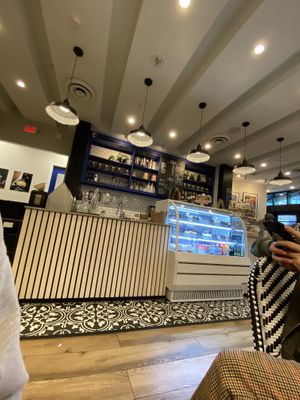 Very aesthetic and quiet at Blue Door Coffee in The Woodlands