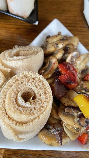 Sautee mushroom   at The Queen of Sheba in London