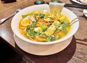 Extra delicious vegan Bun Hue! at Sen Viet in London