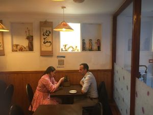 Inside front room at Sen Viet in London