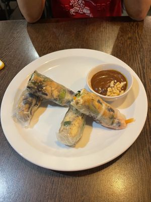 Summer rolls   at Sen Viet in London