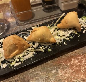 Vegetable Samosa   at Taste of India in Melbourne