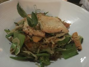 vegan stir fry with tofu at Il-Mithna in Mellieha