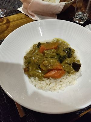 Vegetable stir fry/curry at Il-Mithna in Mellieha