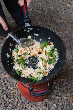 Basil Fried Rice at EasyLife Bungalow in Koh Lanta