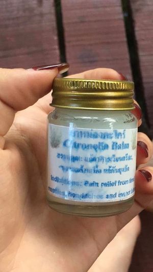 Lemongrass balm at EasyLife Bungalow in Koh Lanta