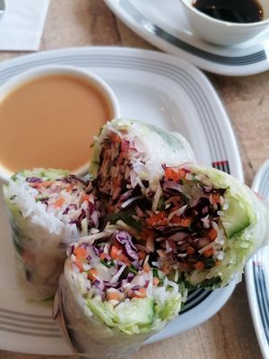Summer rolls at Phota Vietnamese Street Food in North West London