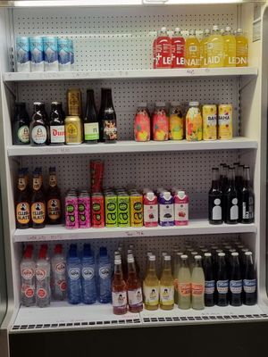 Drinks at Yummy Bowl in Brussels