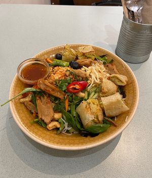 Street bowl  at Yummy Bowl in Brussels