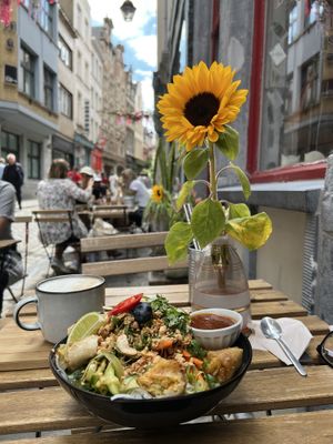 Vegan bowl  at Yummy Bowl in Brussels