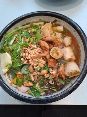 Vegan Pho at Yummy Bowl in Brussels