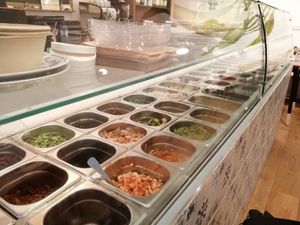 Large choice... at Yummy Bowl in Brussels